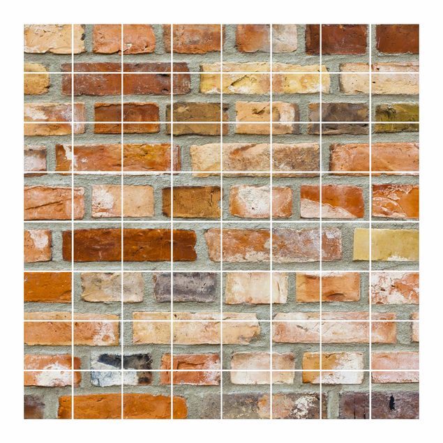 Tile sticker - Colours of the Wall