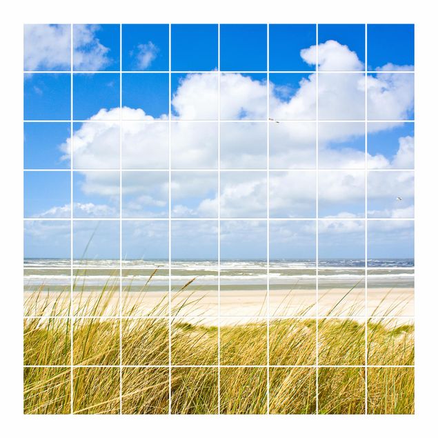 Tile sticker - At The North Sea Coast