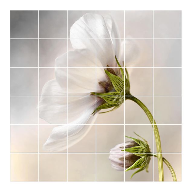 Tile sticker - Heavenly Flower Dream