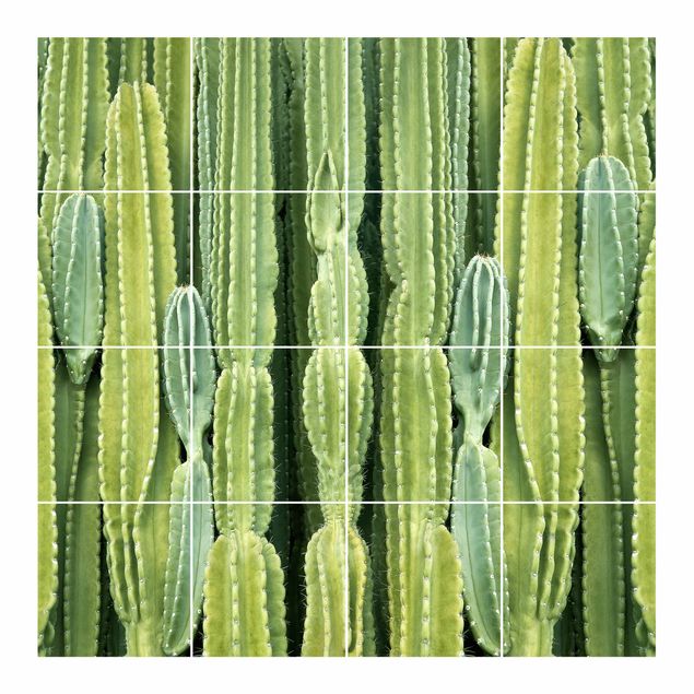 Tile sticker - Cactus Wall