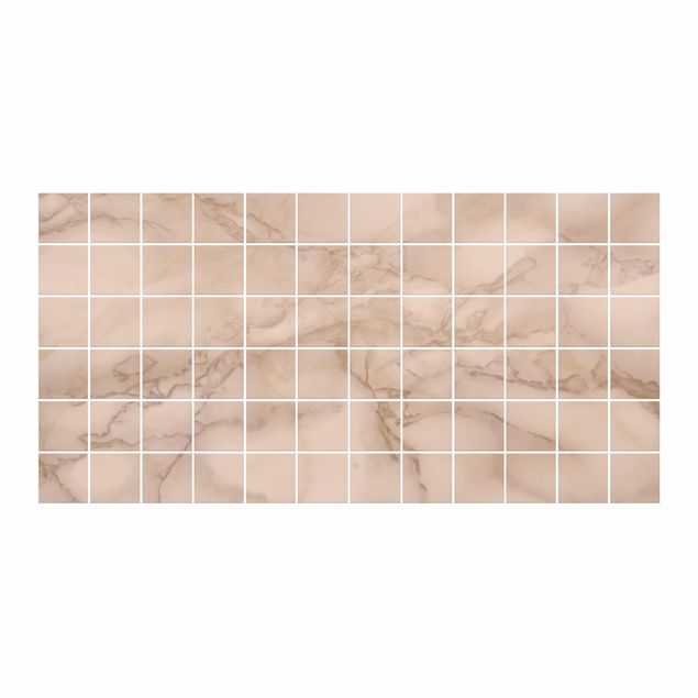 Tile sticker - Marble Look Grey Brown