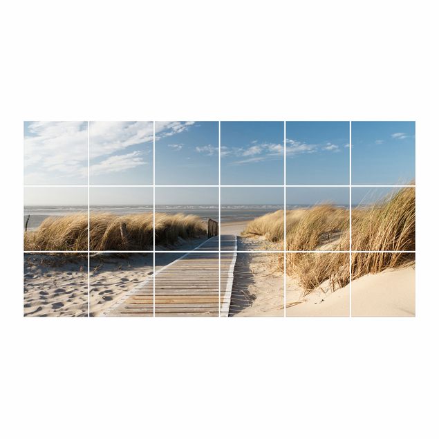 Tile sticker - Baltic Sea Beach