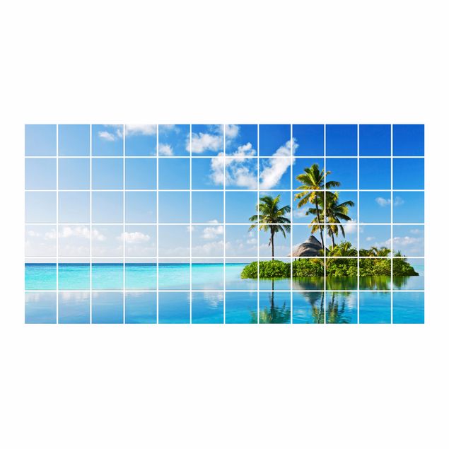 Tile sticker - Tropical Paradise