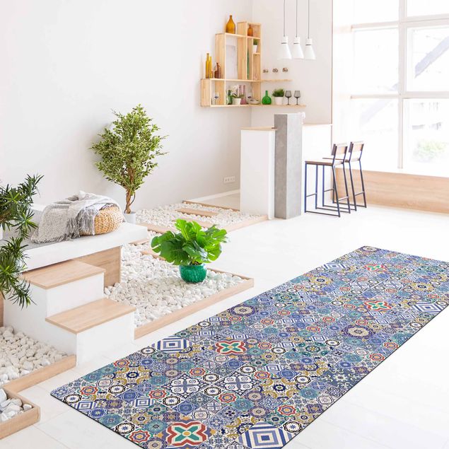 modern area rugs Tiled Wall - Ornate Portuguese Tiles