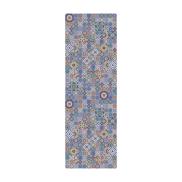 large area rugs Tiled Wall - Ornate Portuguese Tiles