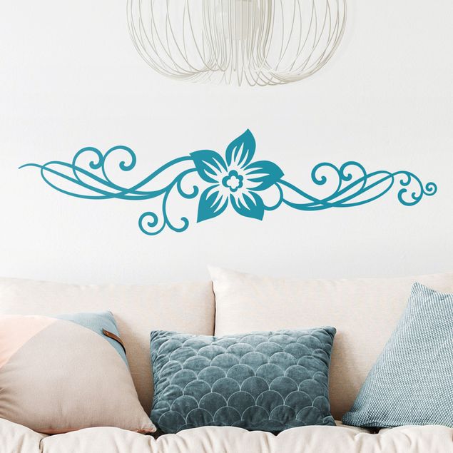 Wall stickers tendril Floral ornament 2