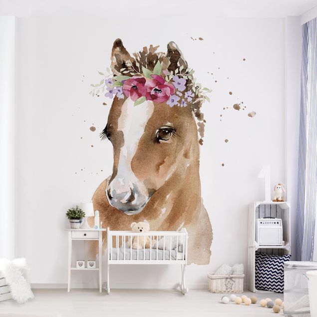 Wallpapers Floral Pony