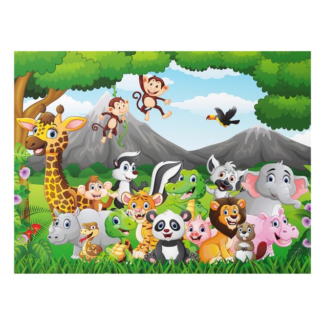 Forex print - Wild Jungle Animals
