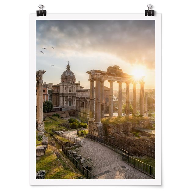 Poster - Forum Romanum At Sunrise