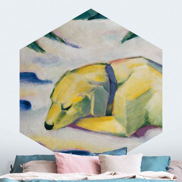 Wallpapers Franz Marc - Lying Dog