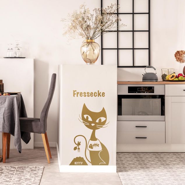 Wall stickers animals Eating corner