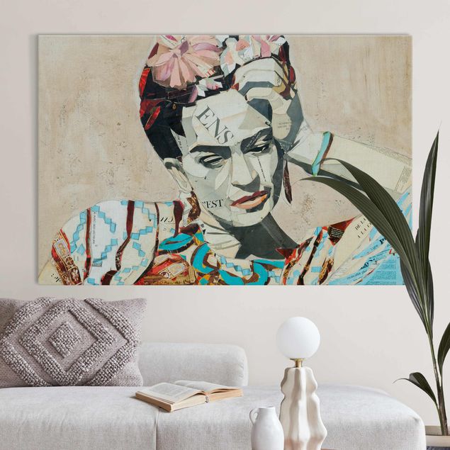 Acoustic art panels Frida Kahlo - Collage No.1