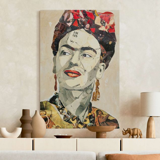 Acoustic art panels Frida Kahlo - Collage No.2