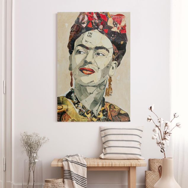 Acoustic art panel - Frida Kahlo - Collage No.2