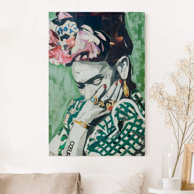 Acoustic art panels Frida Kahlo - Collage No.3