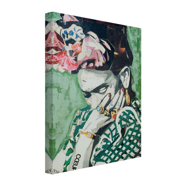 Acoustic art panel - Frida Kahlo - Collage No.3
