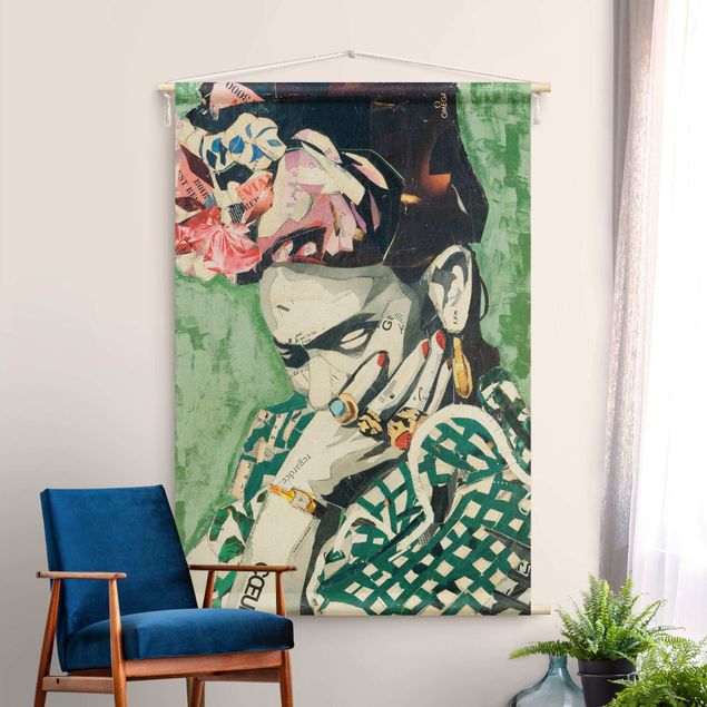 wall hanging decor Frida Kahlo - Collage No.3
