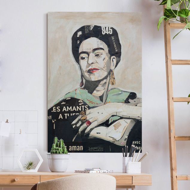 Acoustic art panels Frida Kahlo - Collage No.4