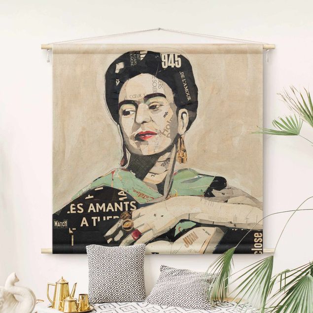 modern tapestry Frida Kahlo - Collage No.4