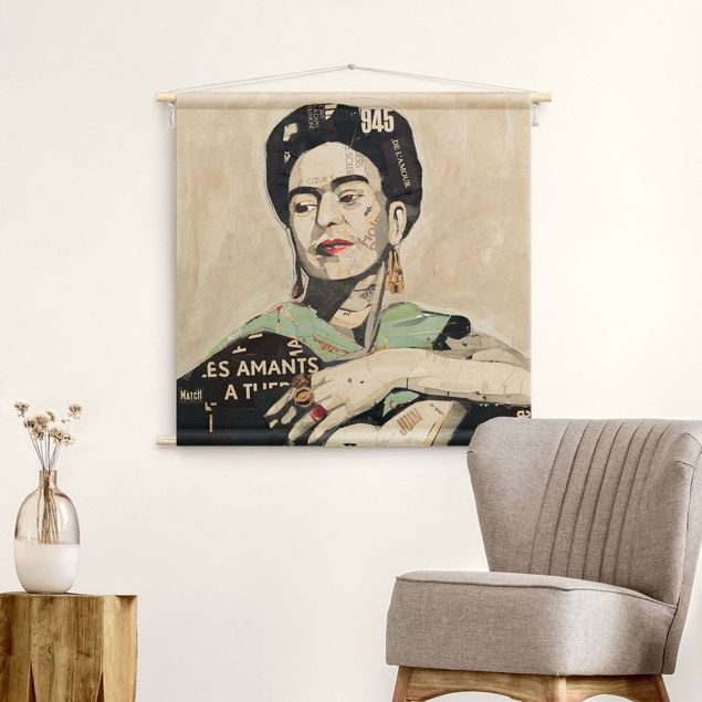 art tapestry Frida Kahlo - Collage No.4