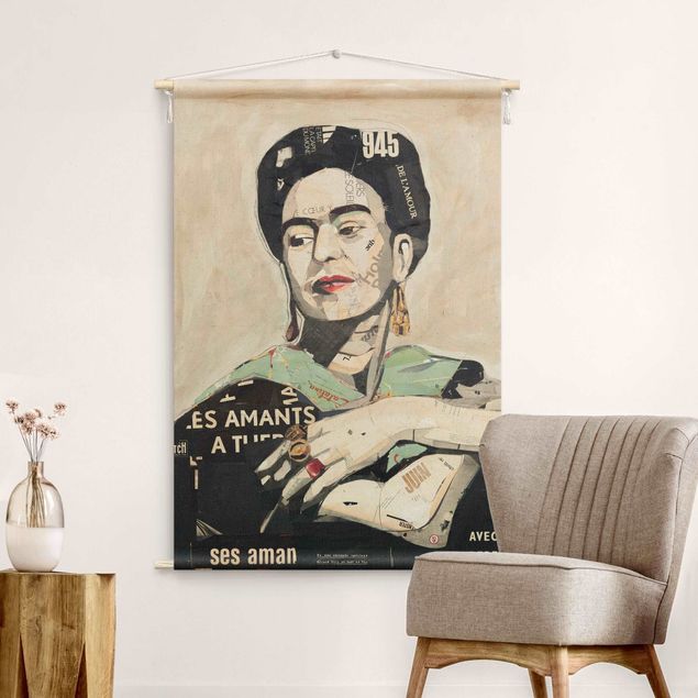 art tapestry Frida Kahlo - Collage No.4