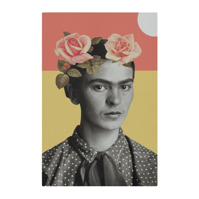 Acoustic art panel - Frida Kahlo - Sunset Collage