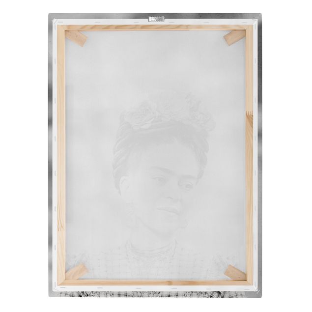 Canvas print - Frida Kahlo Portrait - Portrait format 3:4