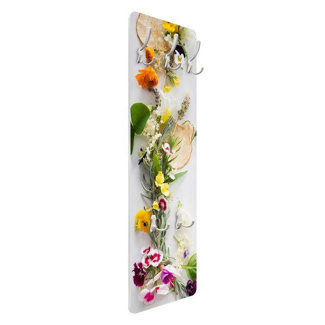 Coat rack - Fresh Herbs With Edible Flowers