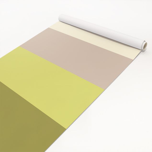 Adhesive film for furniture - Spring Fresh Stripes - Cashmere Macchiato Pastel Green Bamboo