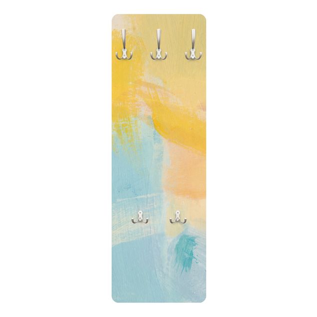 Coat rack modern - Spring Composition In Yellow and Blue