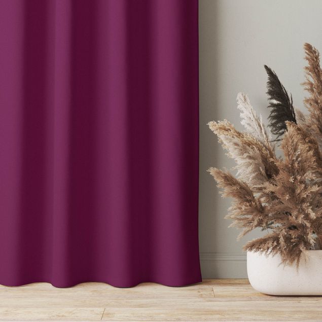modern curtains for living room Fuchsia