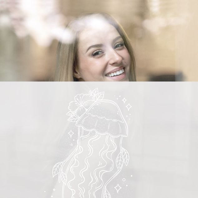 Window film - Sparkling Jellyfish