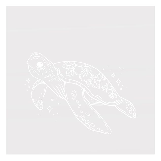 Window film - Sparkling Turtle