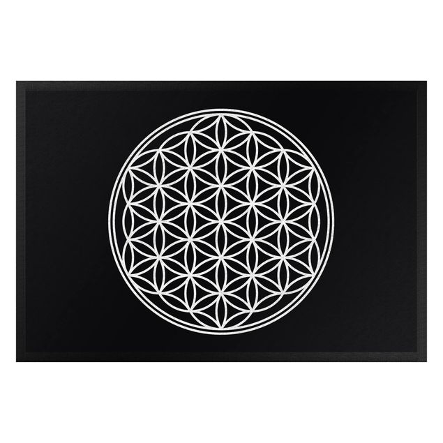 contemporary rugs Flower of Life