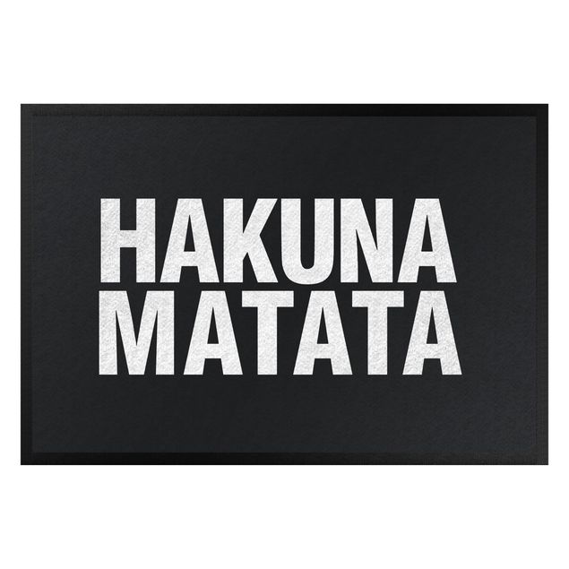 Modern rugs Hakuna Matata