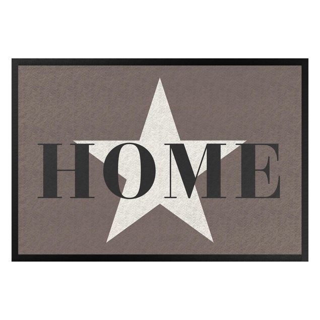 Doormat - Home Stars White