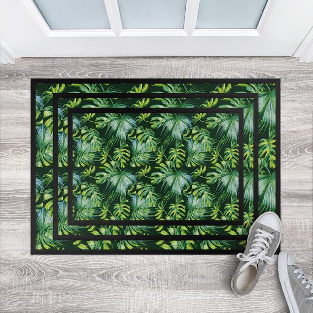 Floral rugs Jungle Pattern