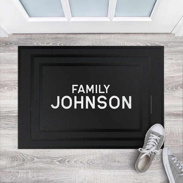 small floor mat Family Surname