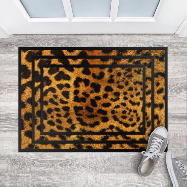 Animal print rugs Serval Cat Fur