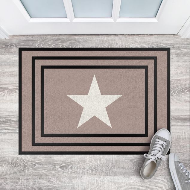 small area rugs Star In Taupe