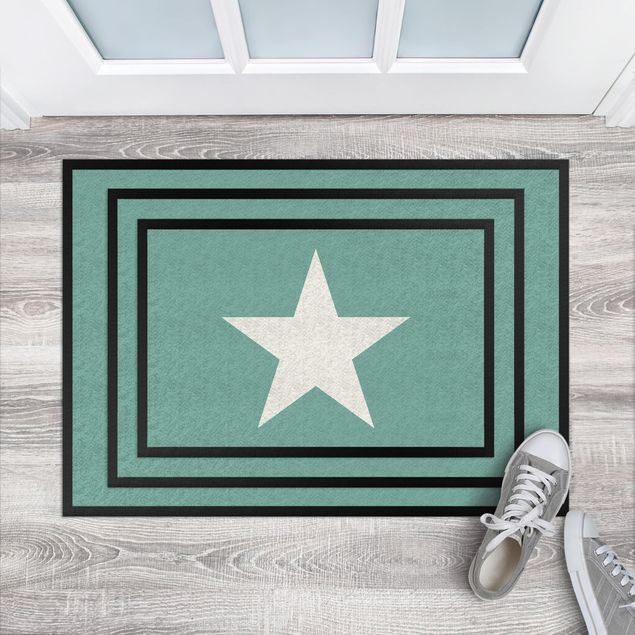 small area rugs Star In Turquoise