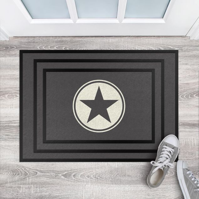small floor mat Star Symbol