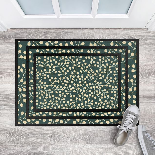 Floral rugs Branch pattern