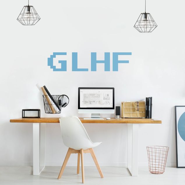 Wall sticker - Gaming Abbreviation GLHF
