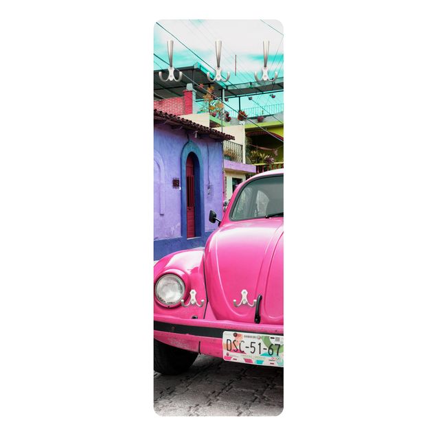 Coat rack - Pink VW Beetle