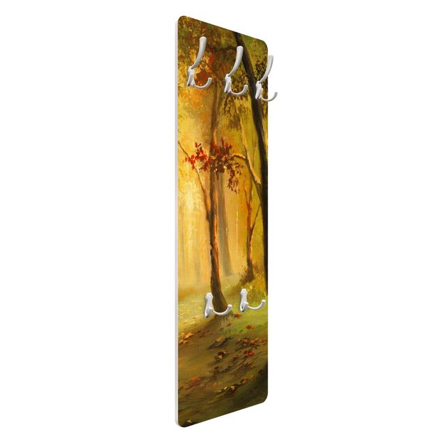 Coat rack - Painting Of A Forest Clearing