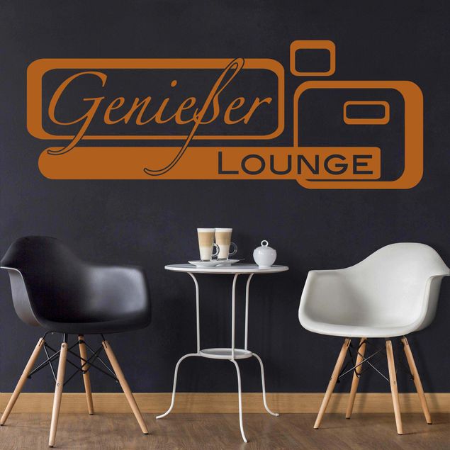 Wandtattoo Genießer-Lounge