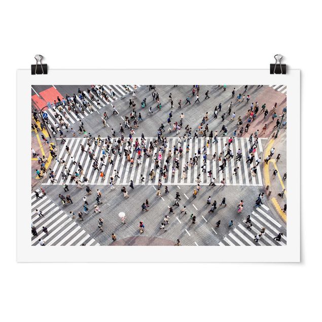 Poster - Shibuya Crossing in Tokyo