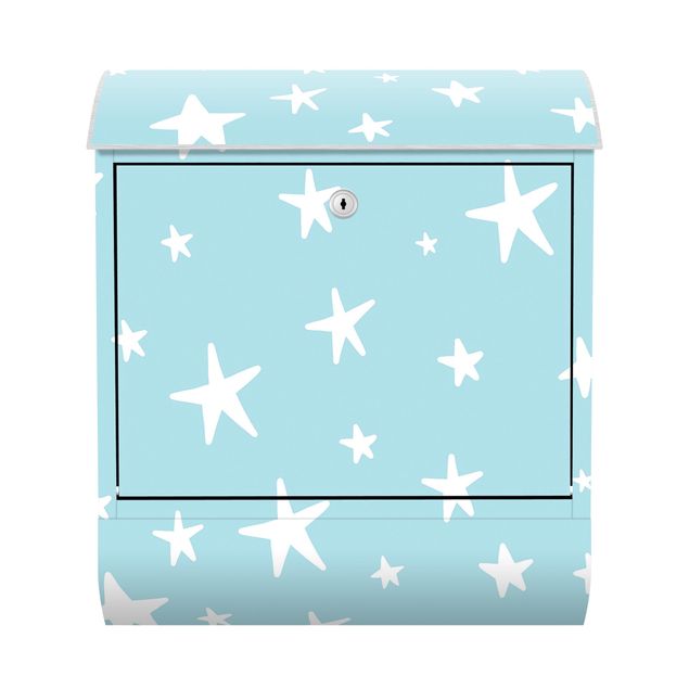 Letterbox - Drawn Big Stars Up In Blue Sky
