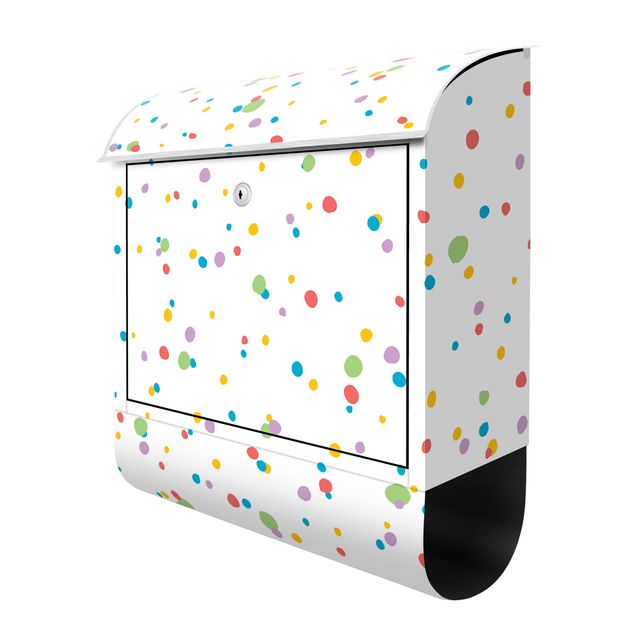 Letterbox - Drawn Little Dots Colourful